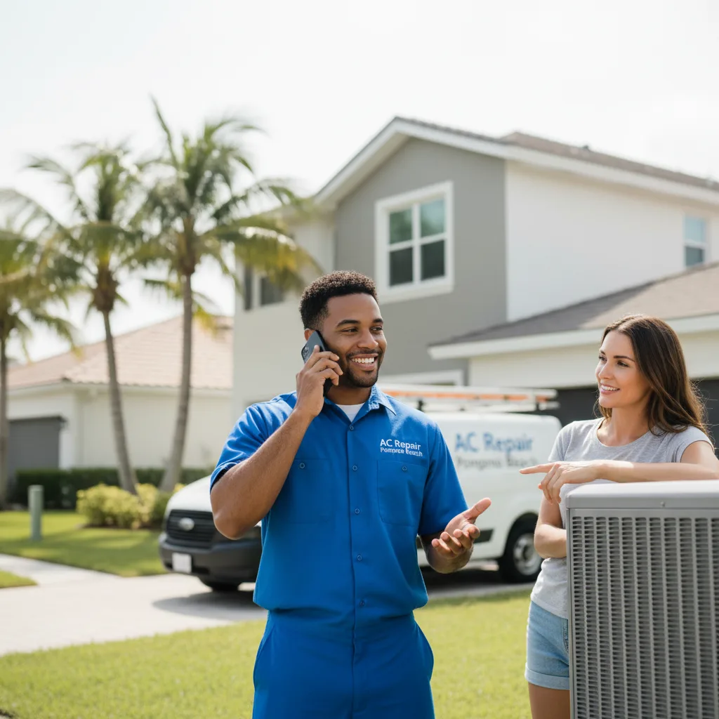 AC Repair Pompano Beach customer support in Center Valley